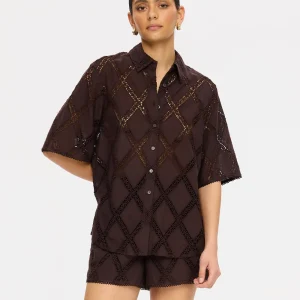 KIVARI Izzy Shirt Chocolate