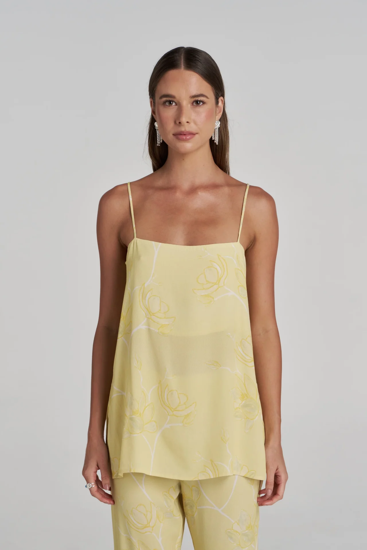 SUMMI SUMMI SHIFT TUNIC TOP - MAGNOLIA